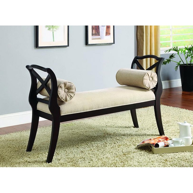 Bella Elegance Dark Cherry Sette Bench  