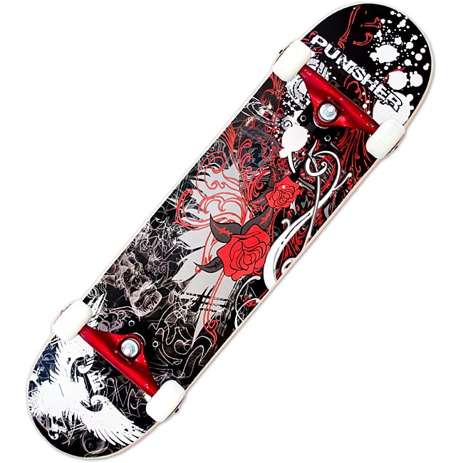 Punisher Rose 31 inch Skateboard  