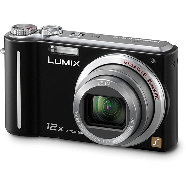 Panasonic Lumix DMC ZS1 10MP Black Digital Camera (Refurbished 