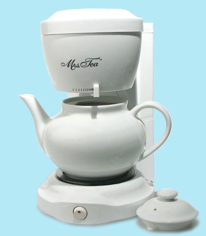 Mrs Tea by Mr Coffee 6 Cup Automatic Hot Tea Maker Ceramic Pot