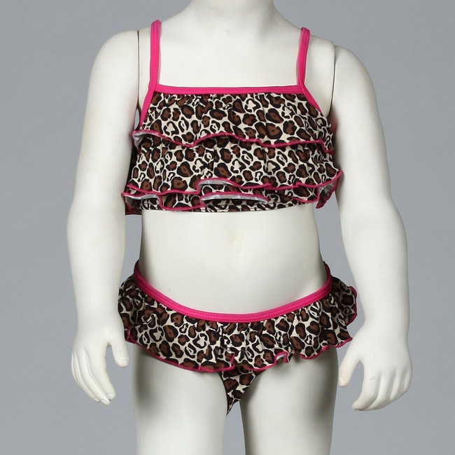 iApparel Toddler Girls Cheetah Bikini  