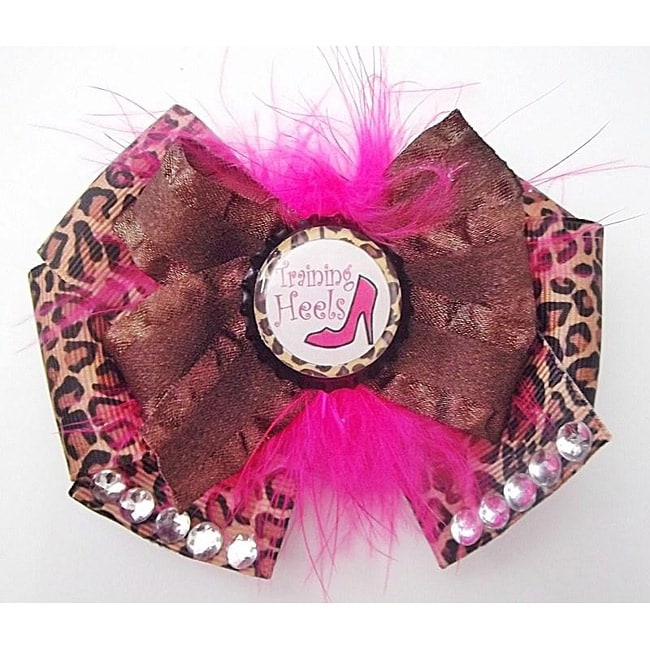   Sweetys Bowtique Training Heels Bottle Cap Hair Bow  