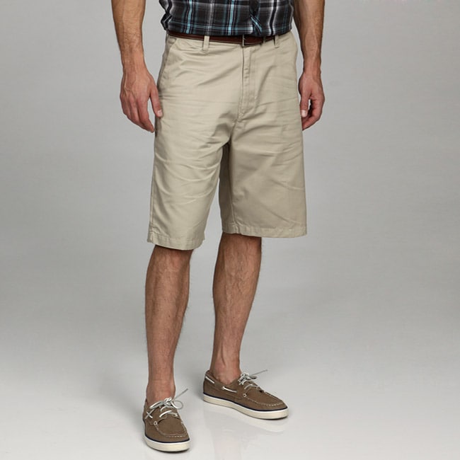 Burnside Men's Khaki Chino Shorts - 13449067 - Overstock.com Shopping ...