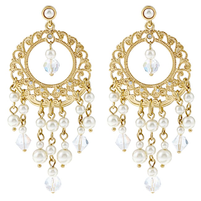 Carolee Goldtone Fashion Earrings  