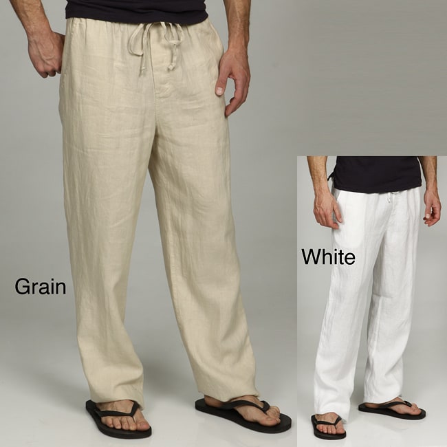 Toscano Men's Linen Drawstring Pants - Free Shipping On Orders Over $45 ...