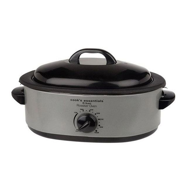 CooksEssentials 6 Quart Oval Digital Programmable Slow Cooker