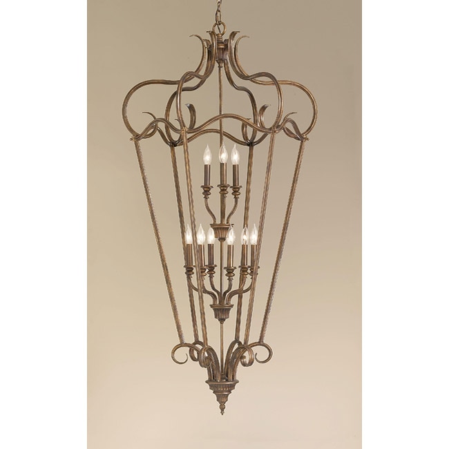 Banard 2 tier 9 light Cage Chandelier