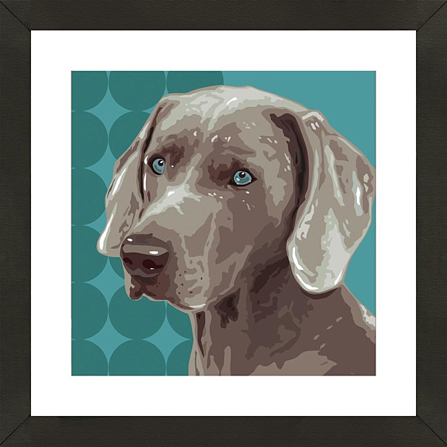 Weimaraner Framed Print Art