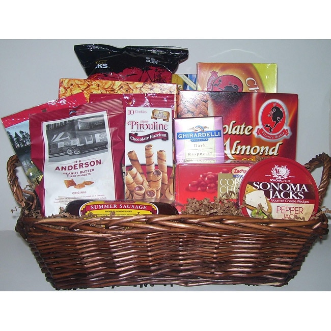 Crowd Pleaser Deluxe Gift Basket