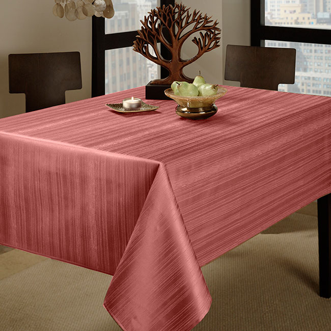 Flow Contemporary Spill proof Brick 60x84 Tablecloth Table Linens