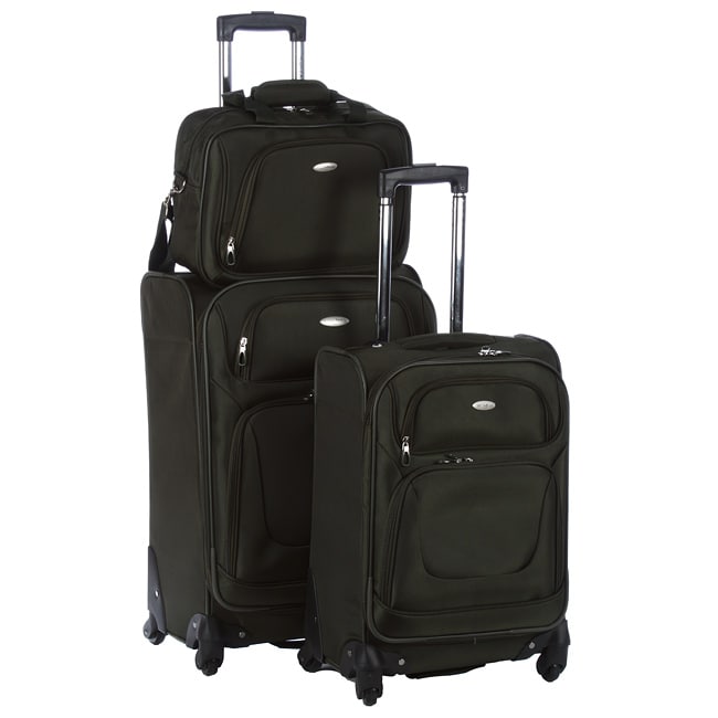 Samsonite Emerald Green 3 piece Spinner Luggage Set  