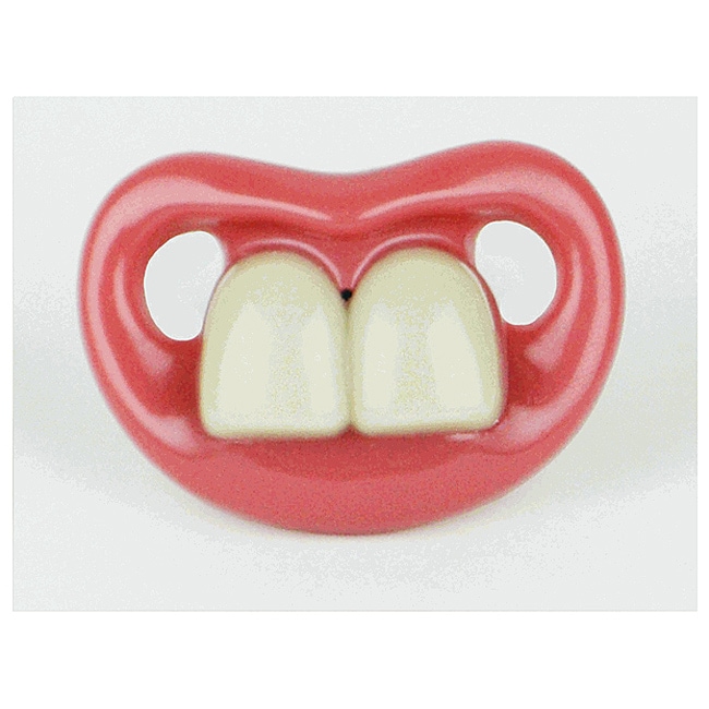 Two Front Teeth Baby Bugs Pacifier