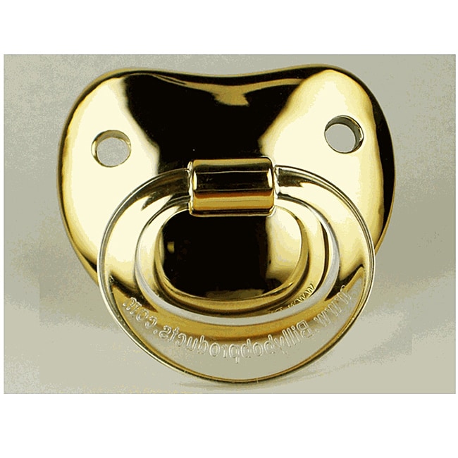 Shop Gold Pacifier Free Shipping On Orders Over Overstock