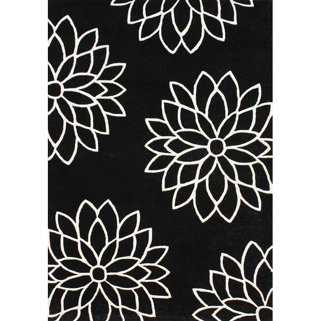 Alliyah Handmade Off-White New Zealand Blend Wool Rug - 8' x 10'