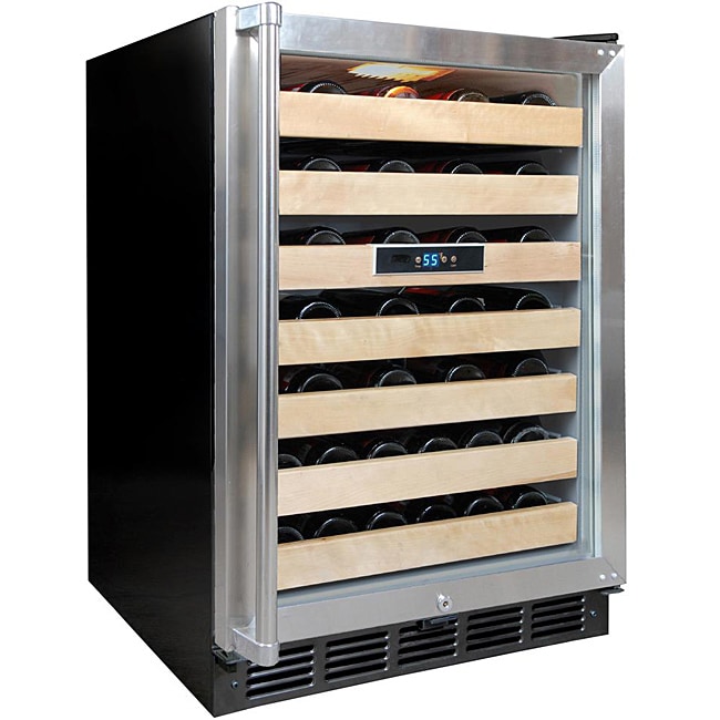 Vinotemp VT 50SBW Black 50 bottle Wine Cooler Today $1,231.25