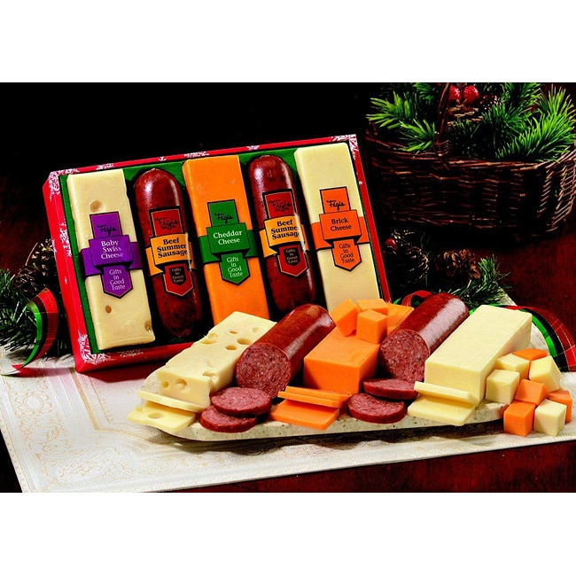 Figi's 'The Family Five' Cheese and Sausage Gift Box Free Shipping On Orders Over 45