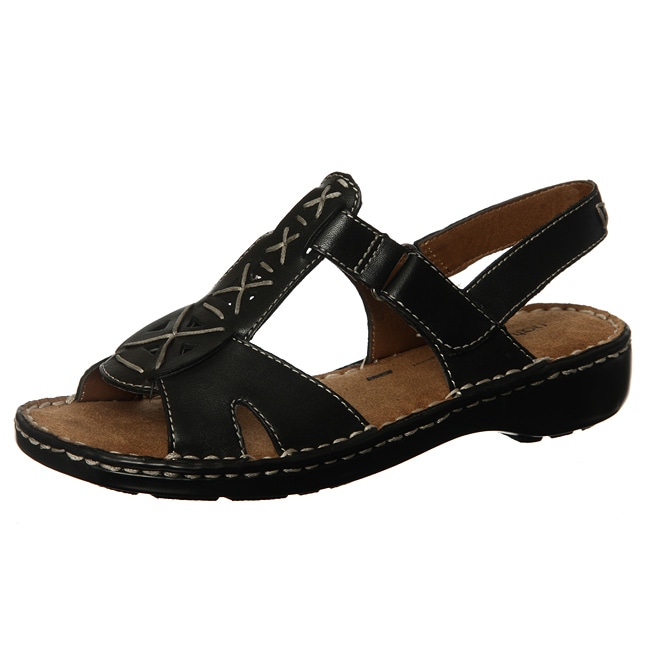 Natural Soul by Naturalizer Women's 'Cosmo' Leather Sandals - Overstock ...