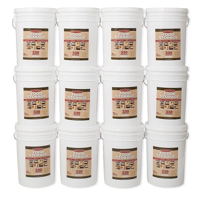Shop Chef's Banquet 1 Year Supply For 1 Person Food Storage Free
