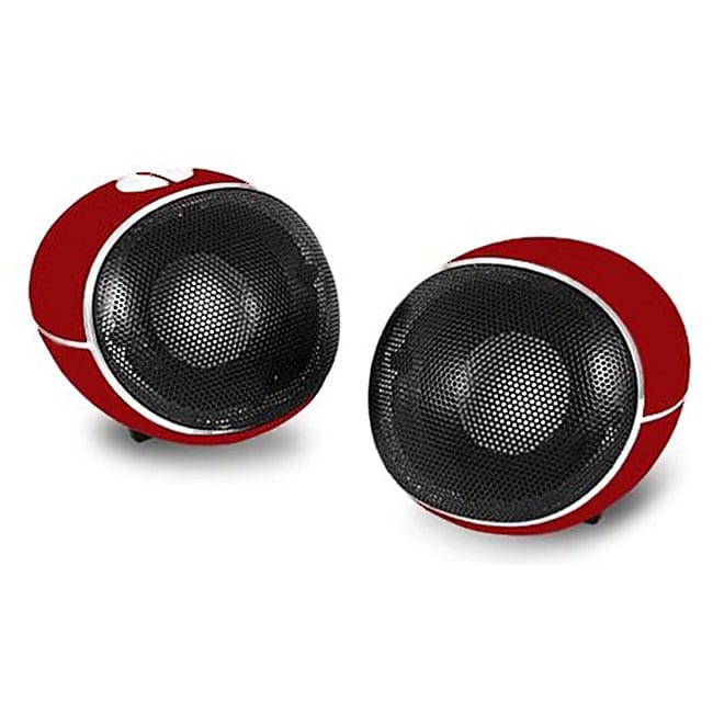 Zenex SP5431 2.0 USB Red Powered Speakers  