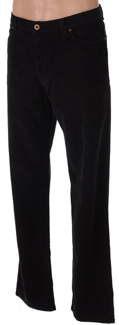 Mens Black Corduroy Pants   Size 28 (IT 38)