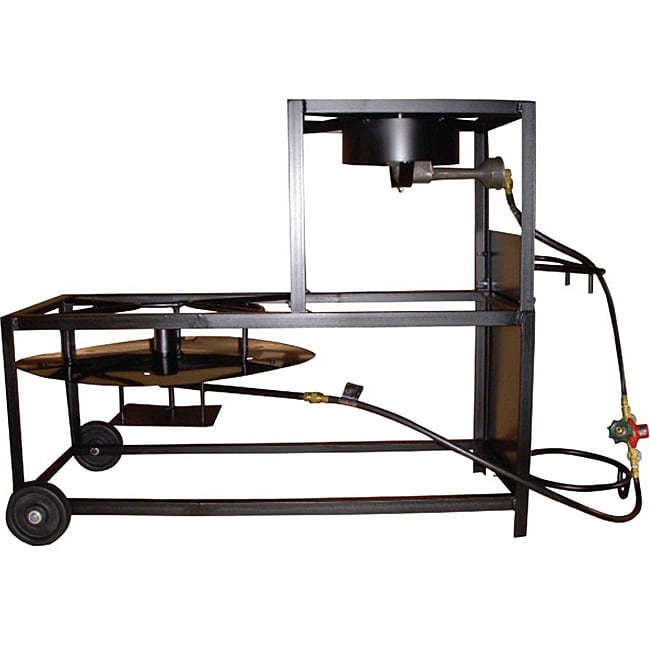 King Kooker 30 inch Boil And Fry Jet Cooker And Cast Burner Cart