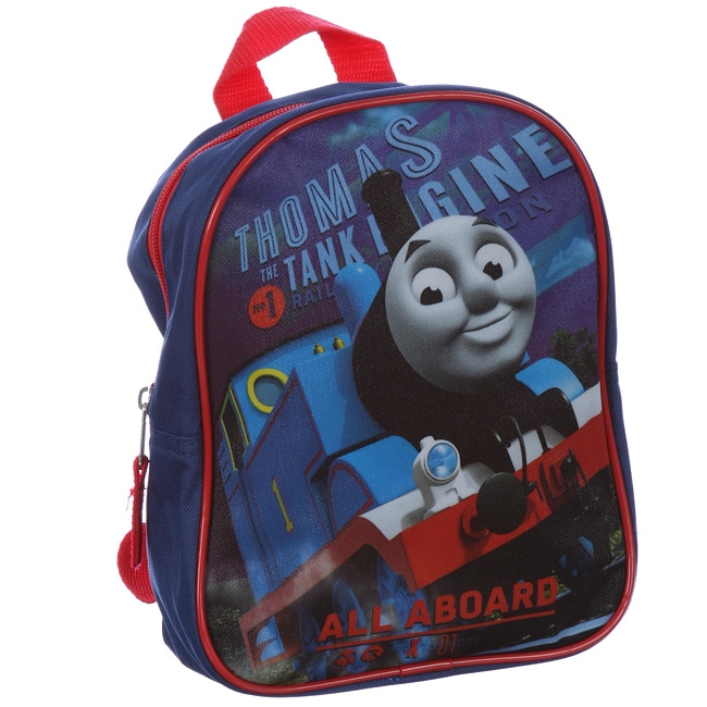 Thomas the Train Engine 'All Aboard' Children's 10-inch Mini Backpack ...