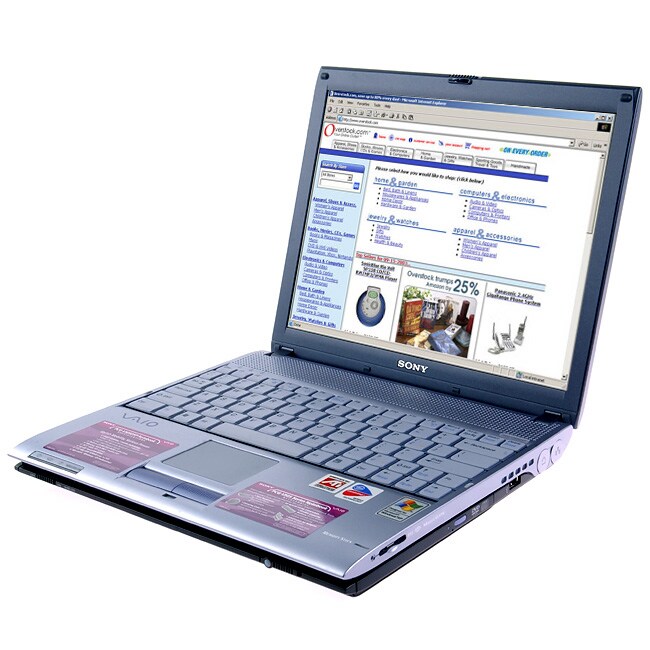 Sony VAIO PCG-V505DXP 1.4GHz Pentium M Notebook w/CD-RW/DVD