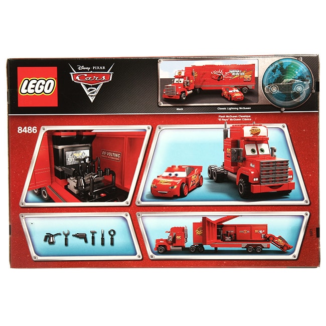 LEGO 8486 Disney Cars Macks Team Truck Toy Set  