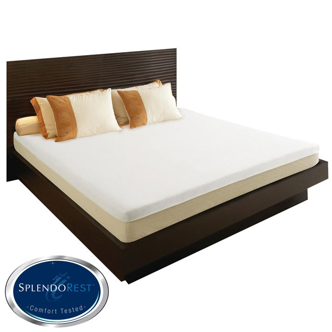 SplendoRest Isotonic 10 inch Twin size Memory Foam Mattress in a box