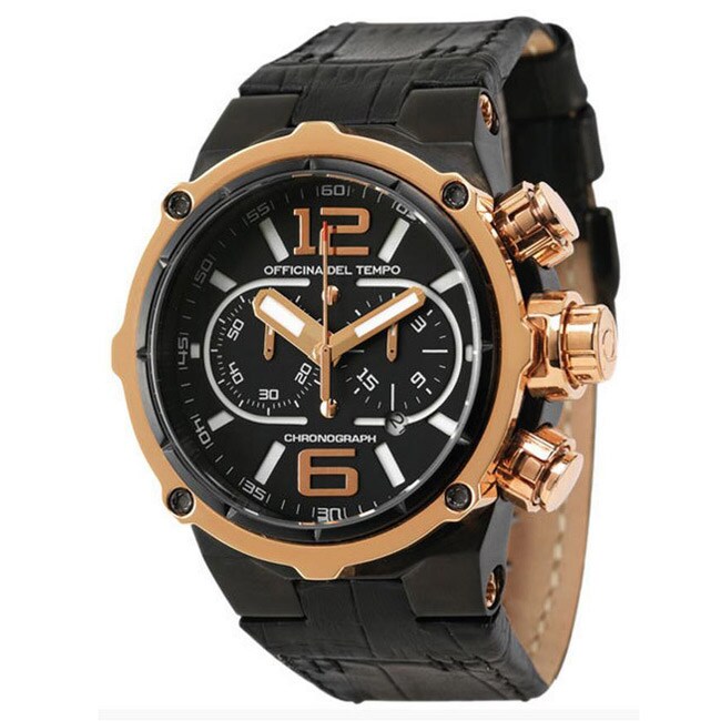 Officina Del Tempo Men's Power Watch - 13607539 - Overstock.com ...