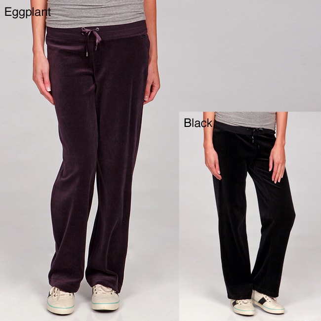 Calvin Klein Performance Womens Velour Drawstring Pants Price $17.99