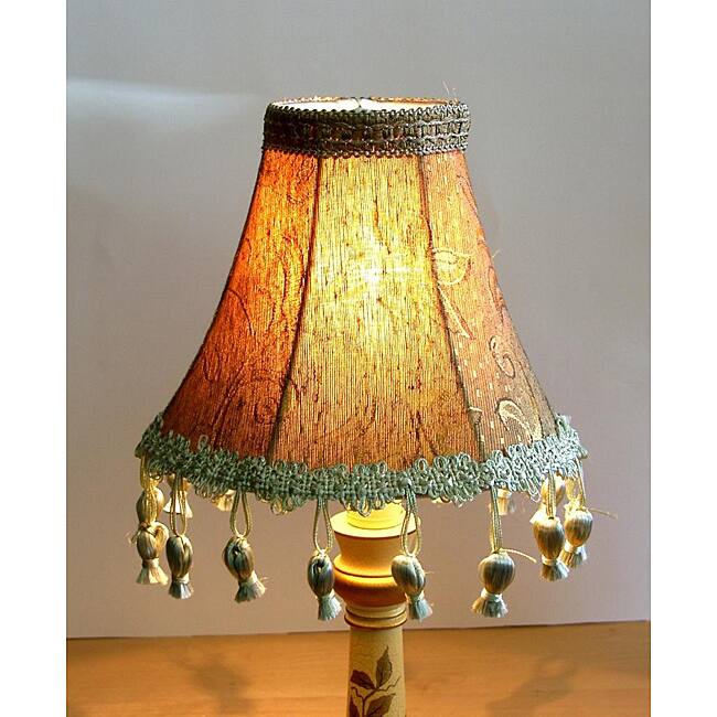Gold Tapestry Chandelier Mini Shades (Set of 2)