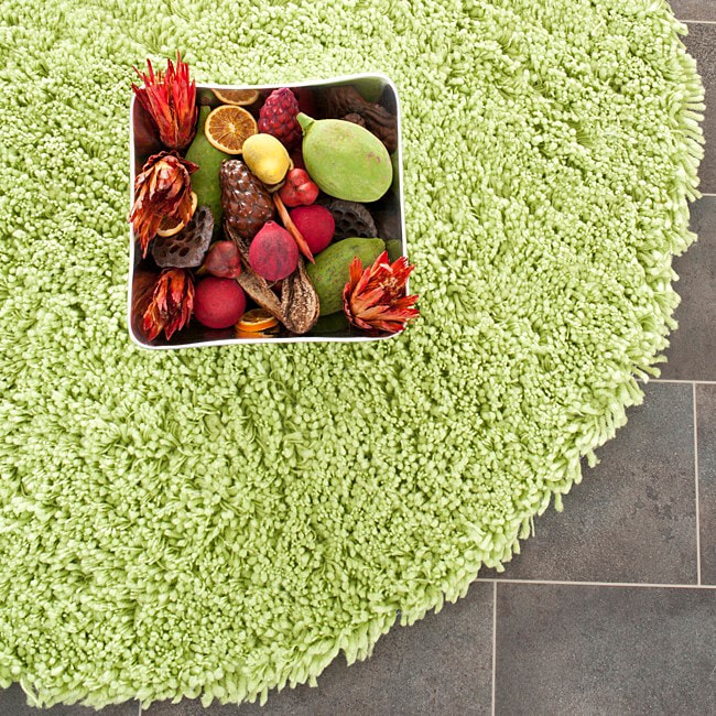 Green Oval, Square, & Round Area Rugs from Buy Shaped