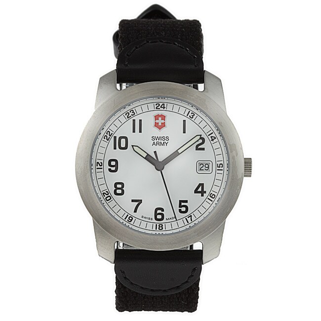 Shop Swiss Army Men's Field Nylon Strap Watch - Free Shipping Today ...