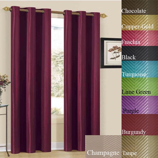 Herringbone 80 x 84 inch Curtain Panel Pair