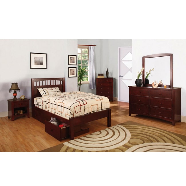 Gavin 4 piece Full size Platform Bed