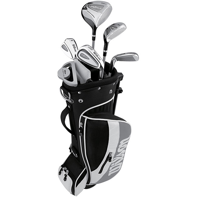 Wilson Black/ Silver Profile JR 09 Junior Club Set  