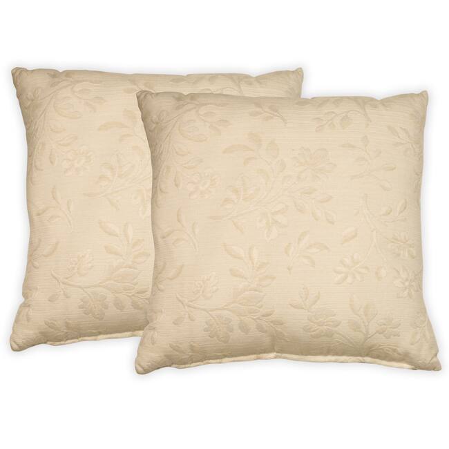 Knightsbridge Embroidered Decorative Pillows (Set of 2)