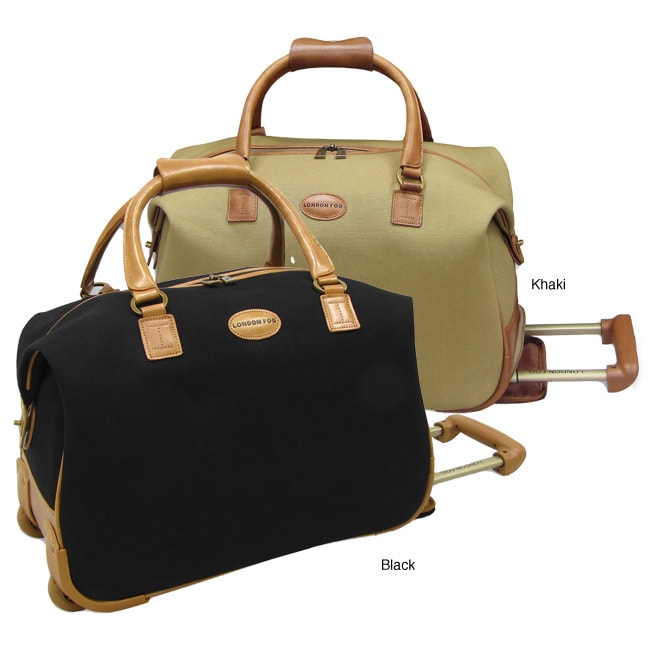 london fog wheeled duffel bag