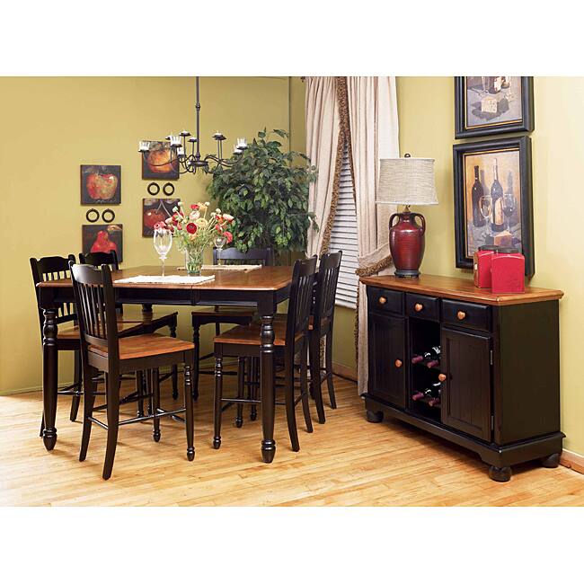 Westport 5 piece Square Gathering Dining Set  