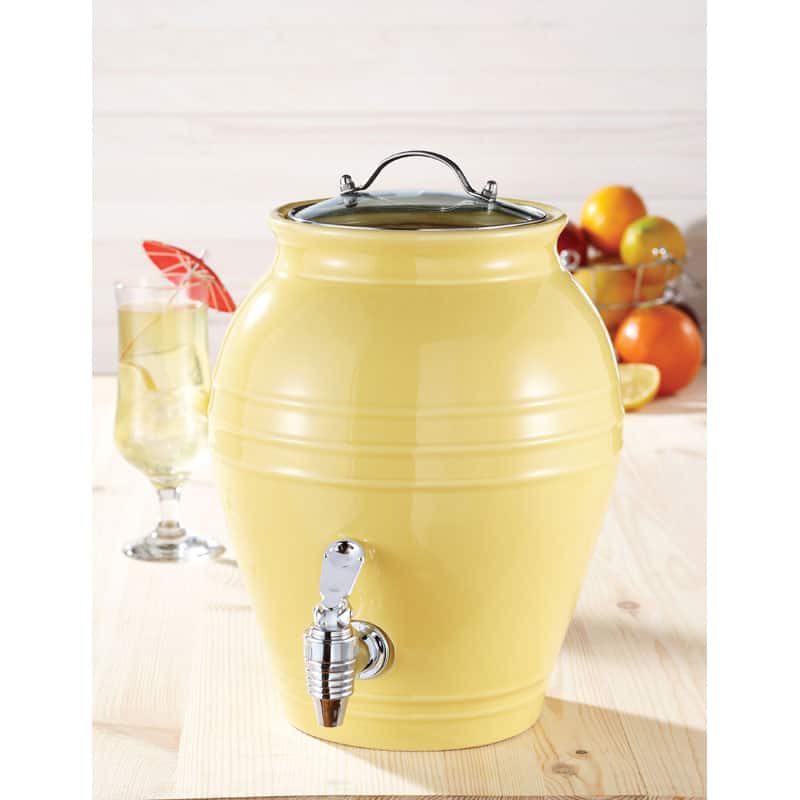 American Atelier Honey Pot Lemon Zest 203-oz Beverage Dispenser