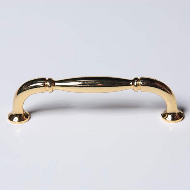 Manhattan Central Park Polished Brass Cabinet Pulls (Set of 10 