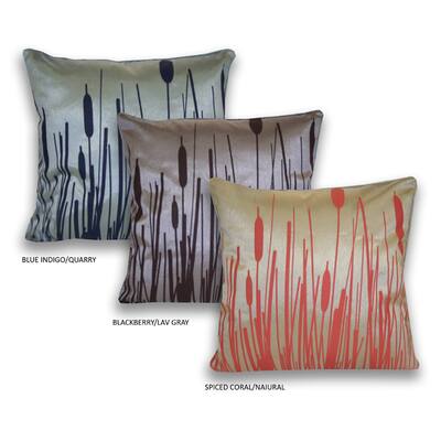 Kismet Faux Silk 18 x 18 Pillow