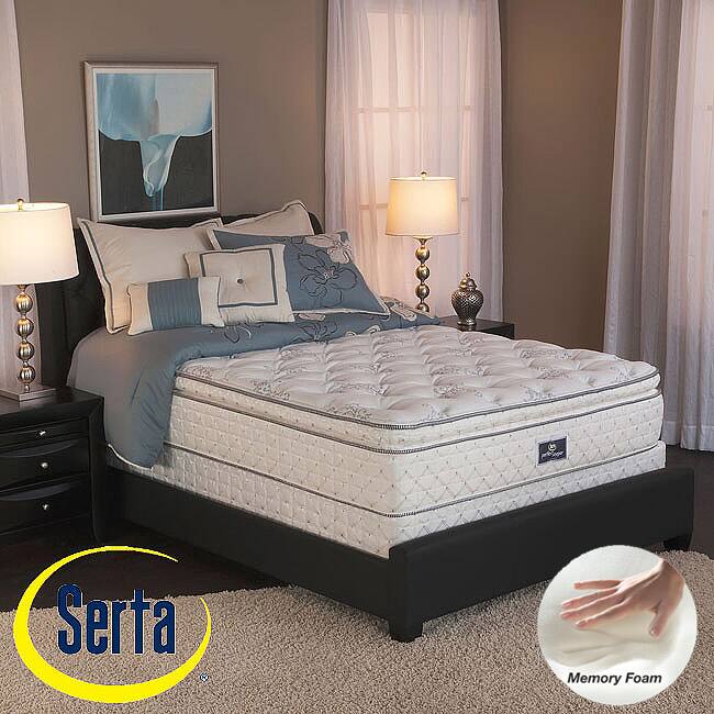 Serta Perfect Sleeper Liberation Pillow Top Cal King-size Mattress and Box Spring Set