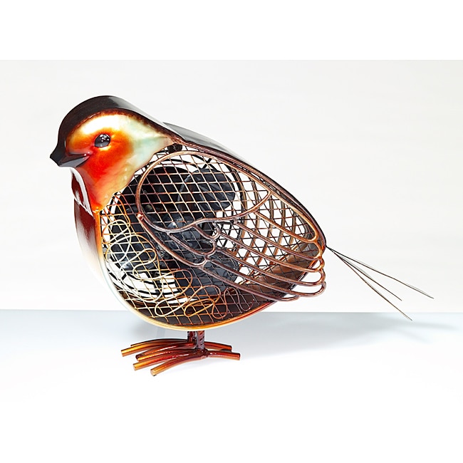 Deco Breeze Dbf0226 Small Robin Figurine Fan