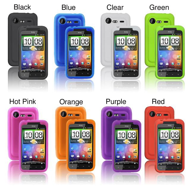 Luxmo HTC Incredible 2/ 6350 Silicone Protector Case  