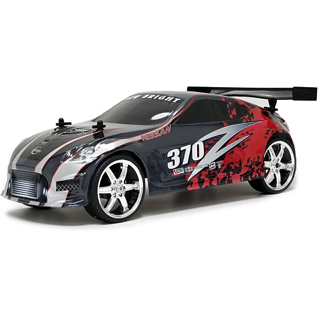 New Bright 112 R/C 9.6V Nissan 370 Z Grey ? Red