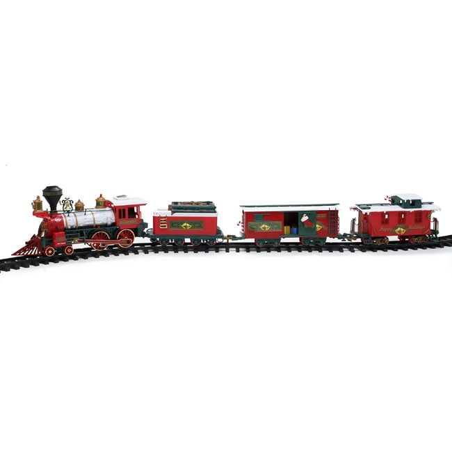 New Bright Battery Operated Winter Belle Train Set  