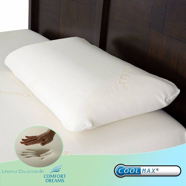 Comfort Dreams Coolmax Standard-size Memory Foam Pillow