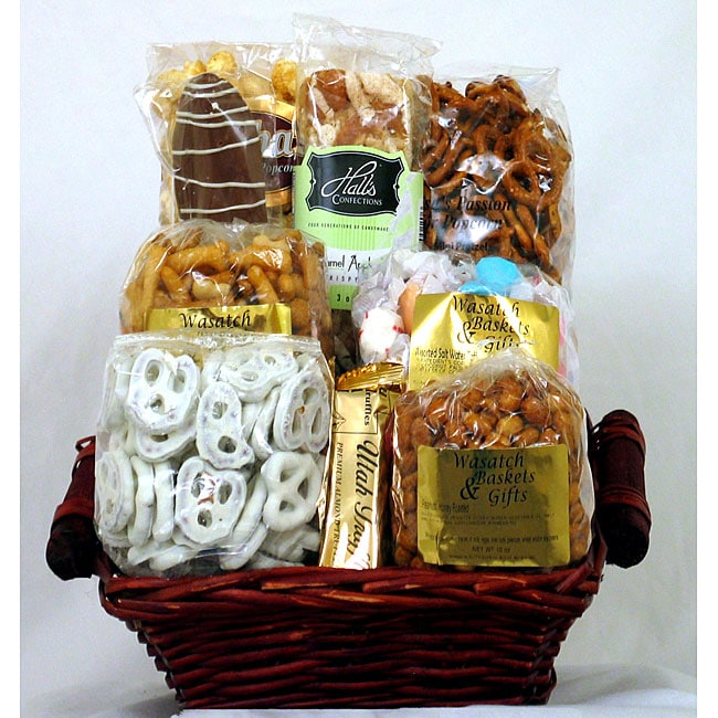 Gift Techs Best of the Mountains Keepsake Gift Basket  